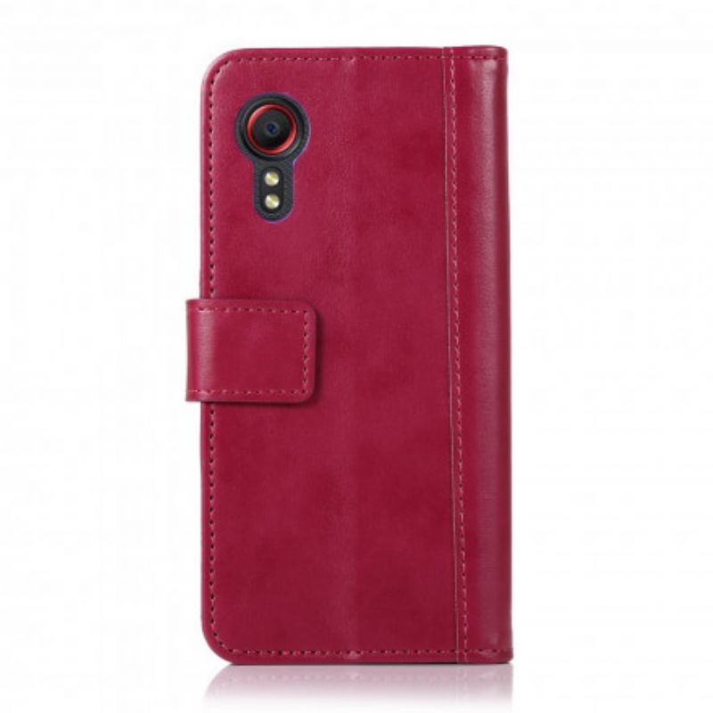 Folio Deksel Til Samsung Galaxy Xcover 5 Style Leather Elegance