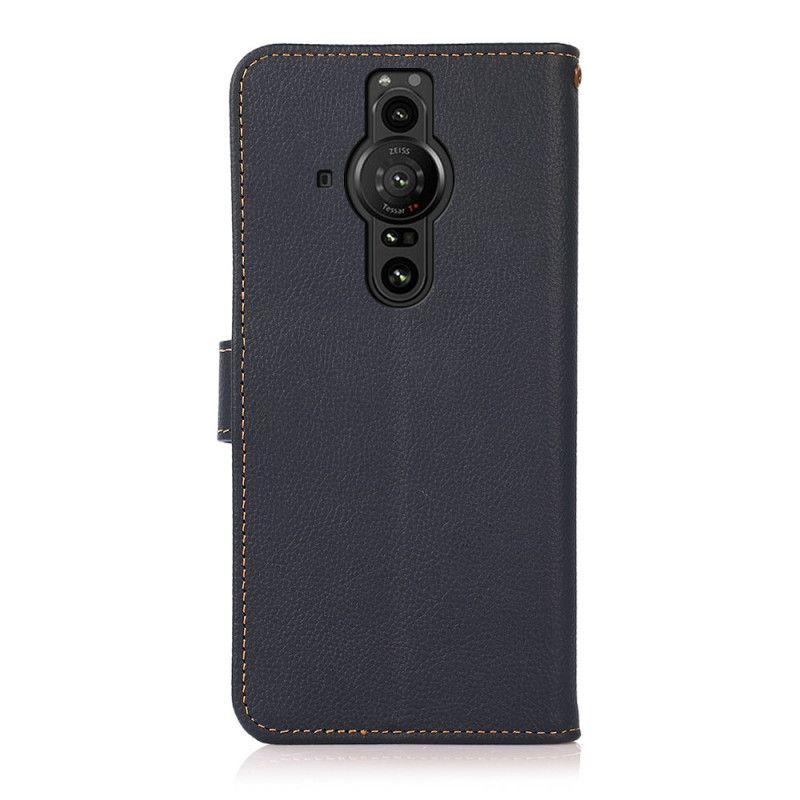 Folio Deksel Sony Xperia Pro-i Khazneh Leather