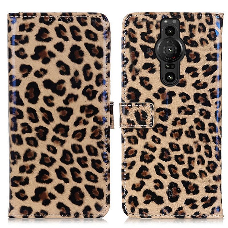 Folio Deksel Sony Xperia Pro-i Leopard