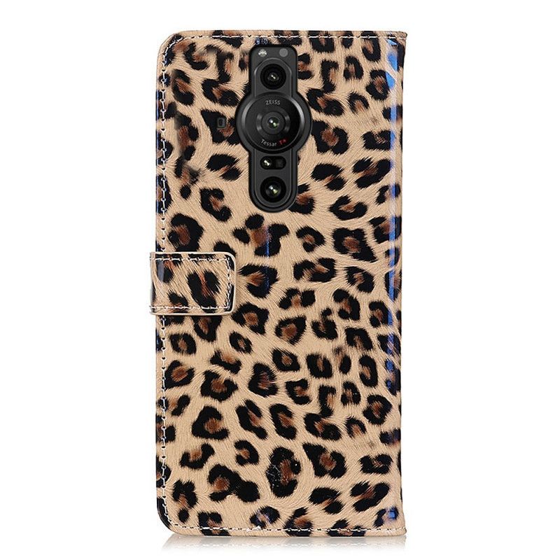 Folio Deksel Sony Xperia Pro-i Leopard