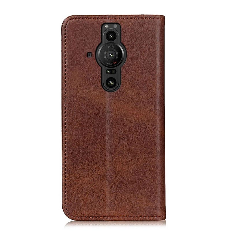 Folio Deksel Sony Xperia Pro-i Split Leather Elegance