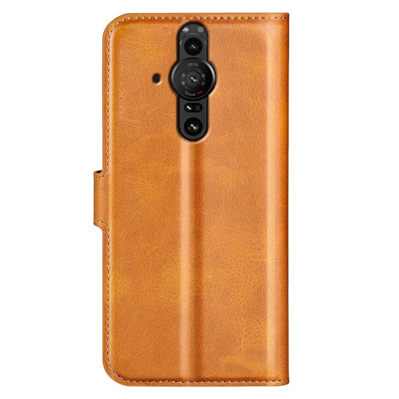 Folio Deksel Til Sony Xperia Pro-i Faux Leather Slim