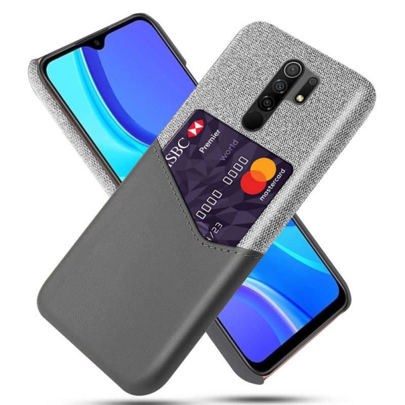 Deksel for Xiaomi Redmi 9 Svart Ksq Kortholder