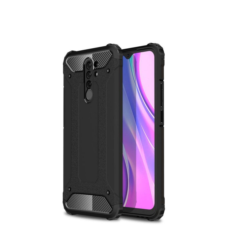 Deksel for Xiaomi Redmi 9 Svart Overlevende