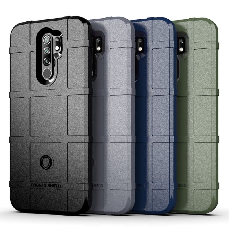 Deksel for Xiaomi Redmi 9 Svart Robust Skjold