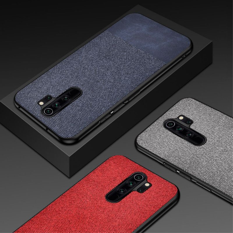 Deksel Xiaomi Redmi 9 Svart Kunststoff Lærbit