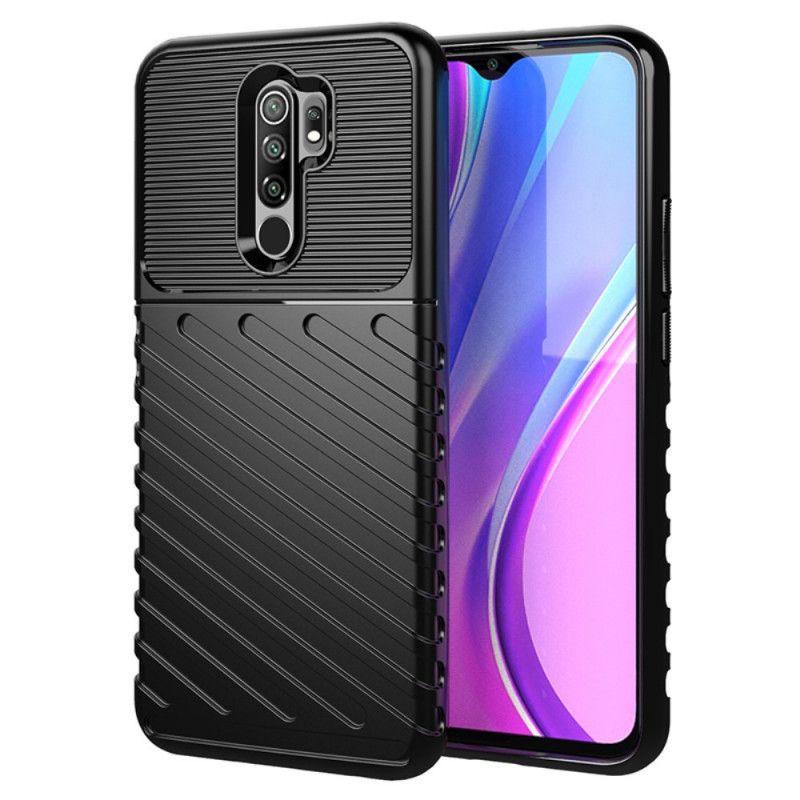 Deksel Xiaomi Redmi 9 Svart Mobildeksel Tordenserie