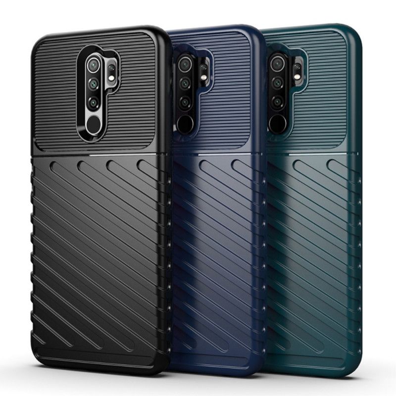 Deksel Xiaomi Redmi 9 Svart Mobildeksel Tordenserie