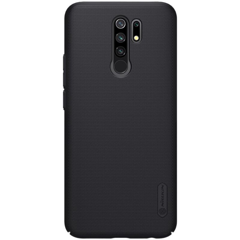 Deksel Xiaomi Redmi 9 Svart Stiv Frostet Nillkin