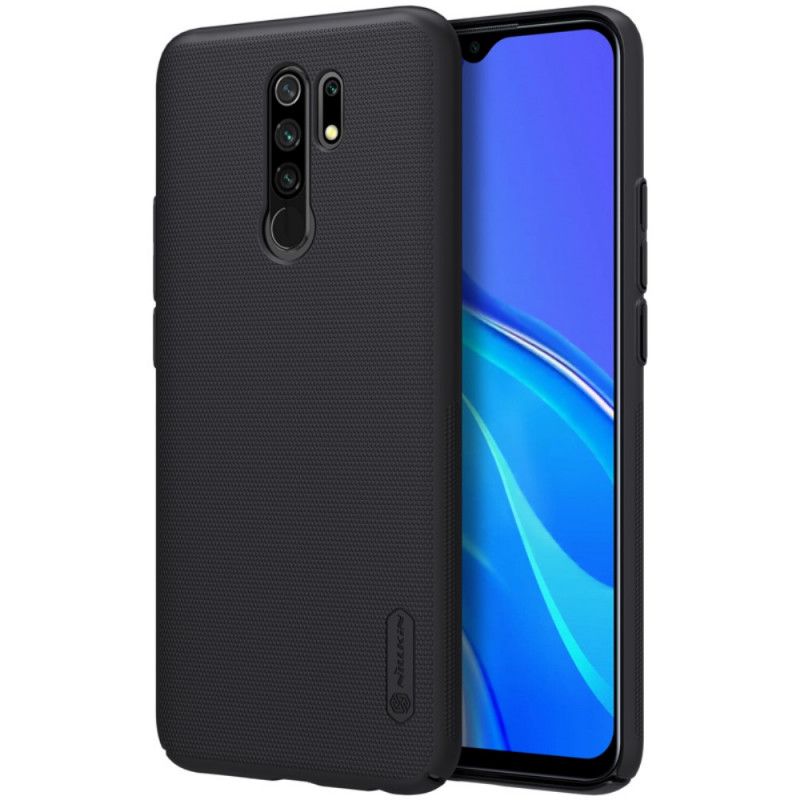 Deksel Xiaomi Redmi 9 Svart Stiv Frostet Nillkin