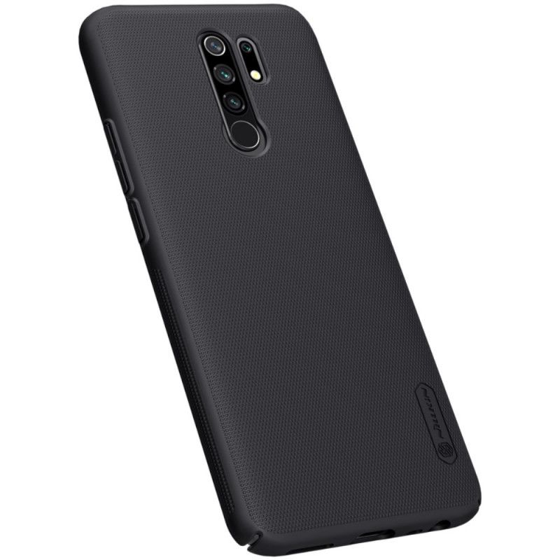 Deksel Xiaomi Redmi 9 Svart Stiv Frostet Nillkin