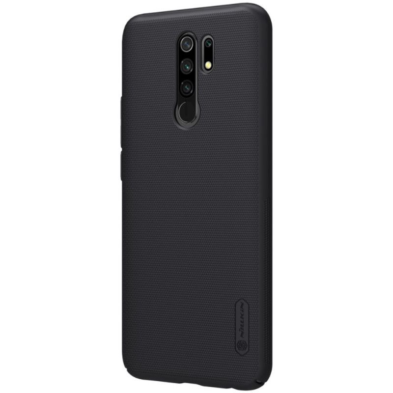 Deksel Xiaomi Redmi 9 Svart Stiv Frostet Nillkin