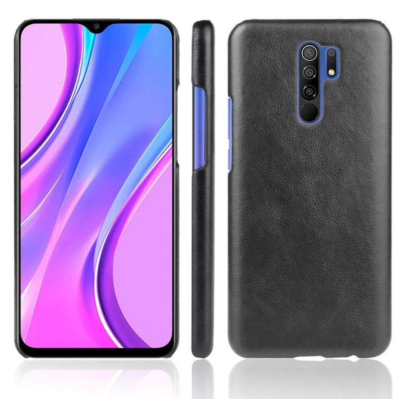 Deksel Xiaomi Redmi 9 Svart Ytelse Skinneffekt