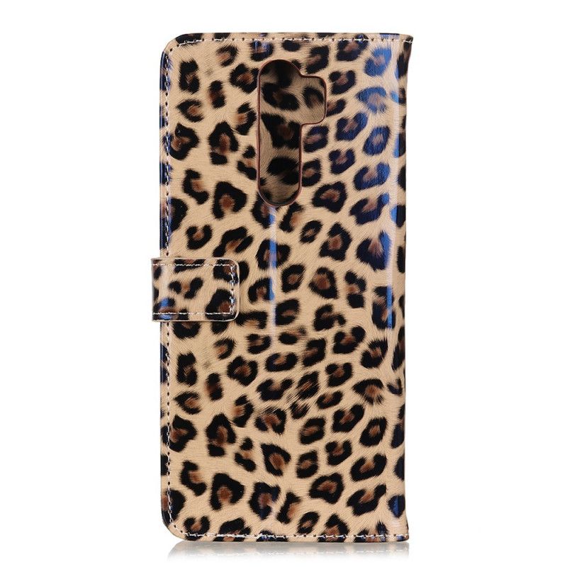 Folio Deksel for Xiaomi Redmi 9 Leopard