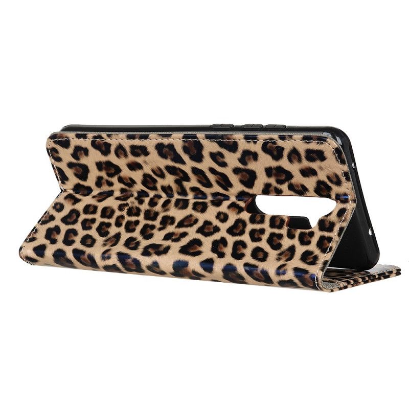 Folio Deksel for Xiaomi Redmi 9 Leopard