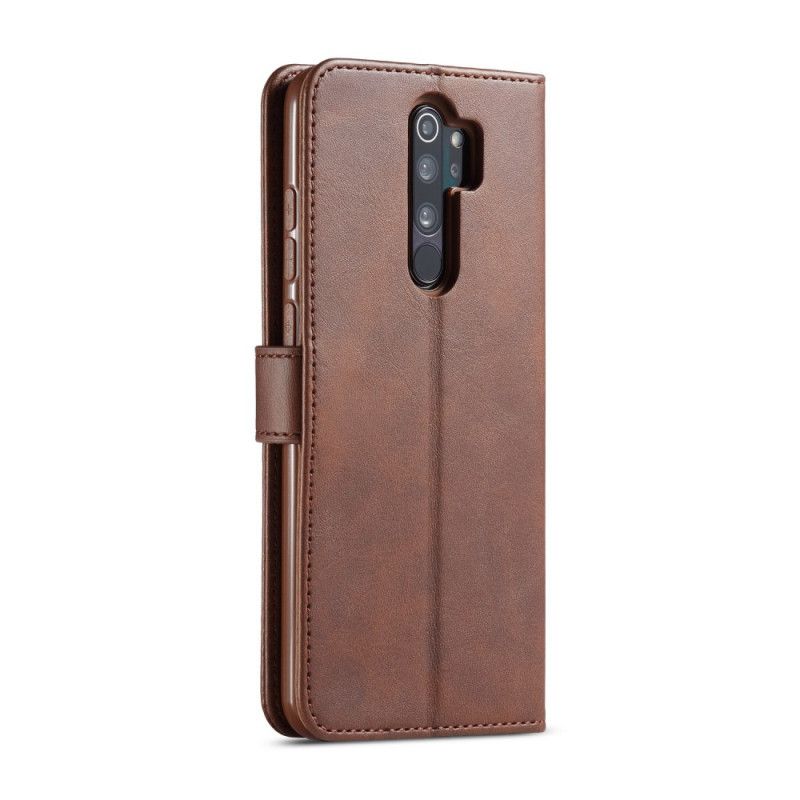 Folio Deksel for Xiaomi Redmi 9 Svart Lc.Imeeke Skinneffekt