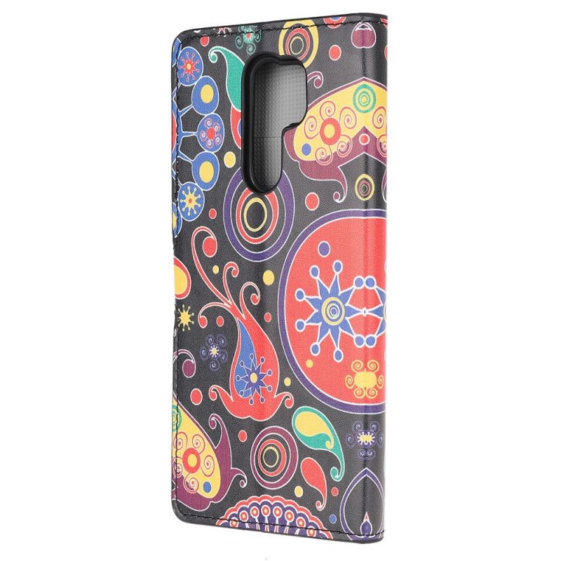 Folio Deksel Xiaomi Redmi 9 Galakse Design Anti-fall