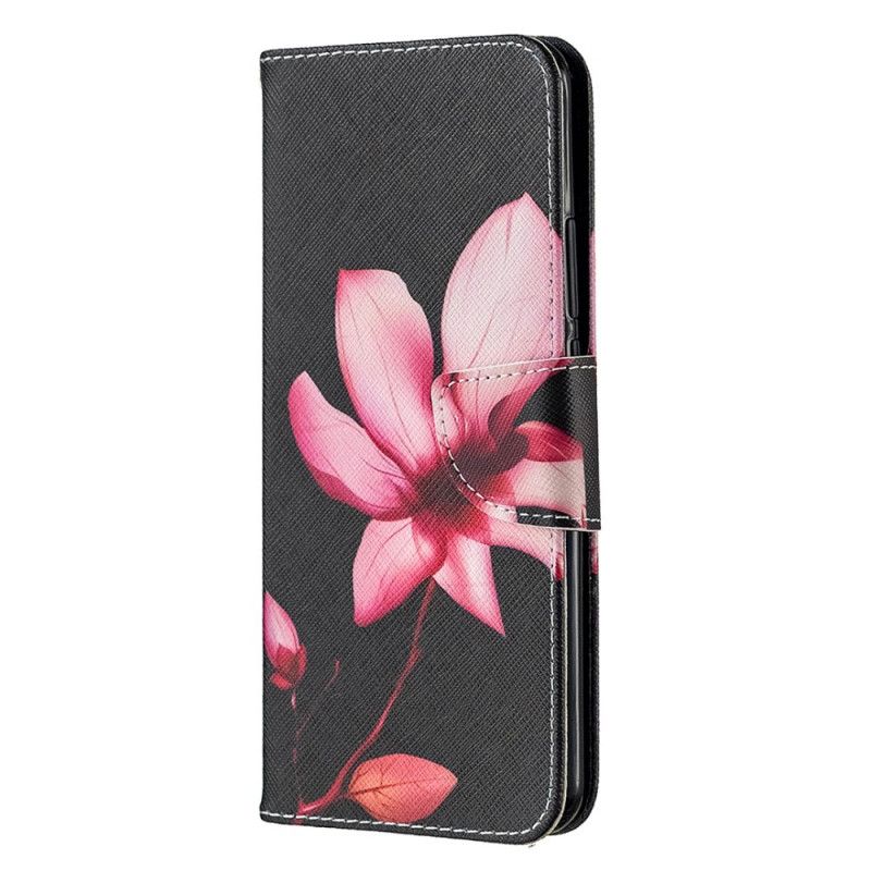 Folio Deksel Xiaomi Redmi 9 Rosa Blomst