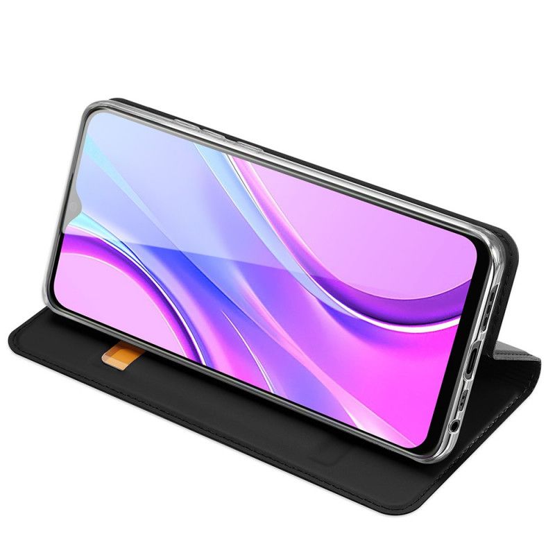 Folio Deksel Xiaomi Redmi 9 Svart Pro Dux Ducis Hud