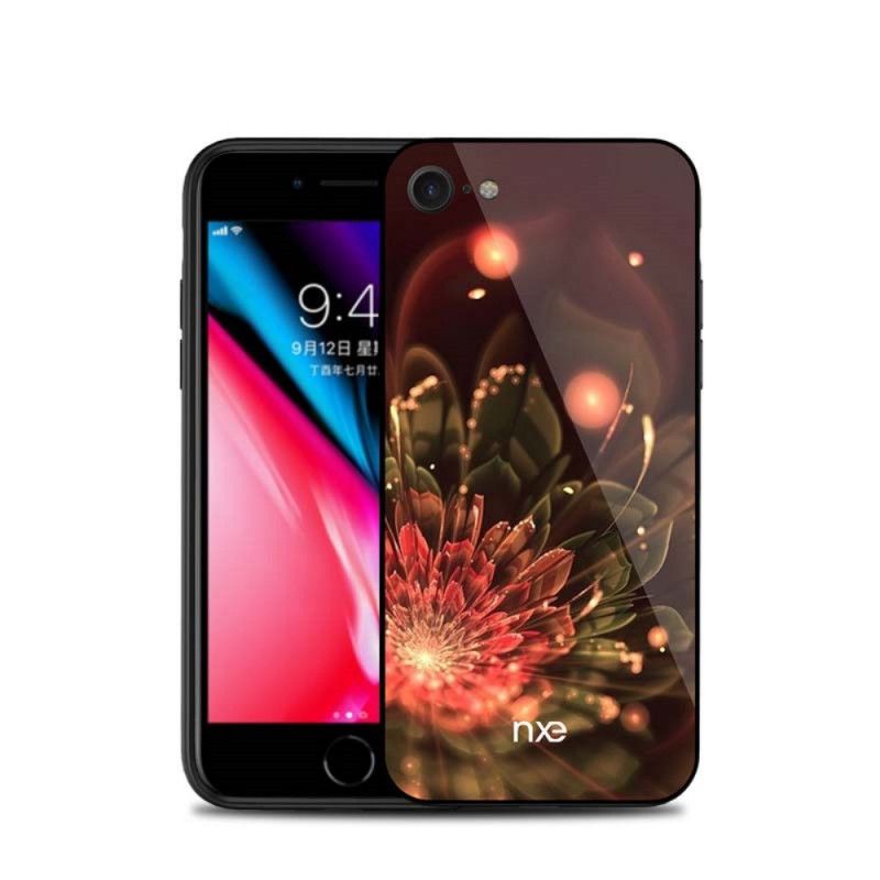 Deksel iPhone 7 / 8 / SE 2 Brun Nx Blomsterintensitet