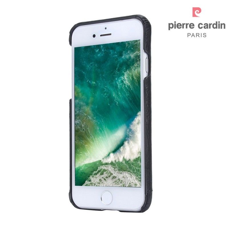 Deksel iPhone 7 / 8 / SE 2 Grå Pierre Cardin Lær Anti-fall