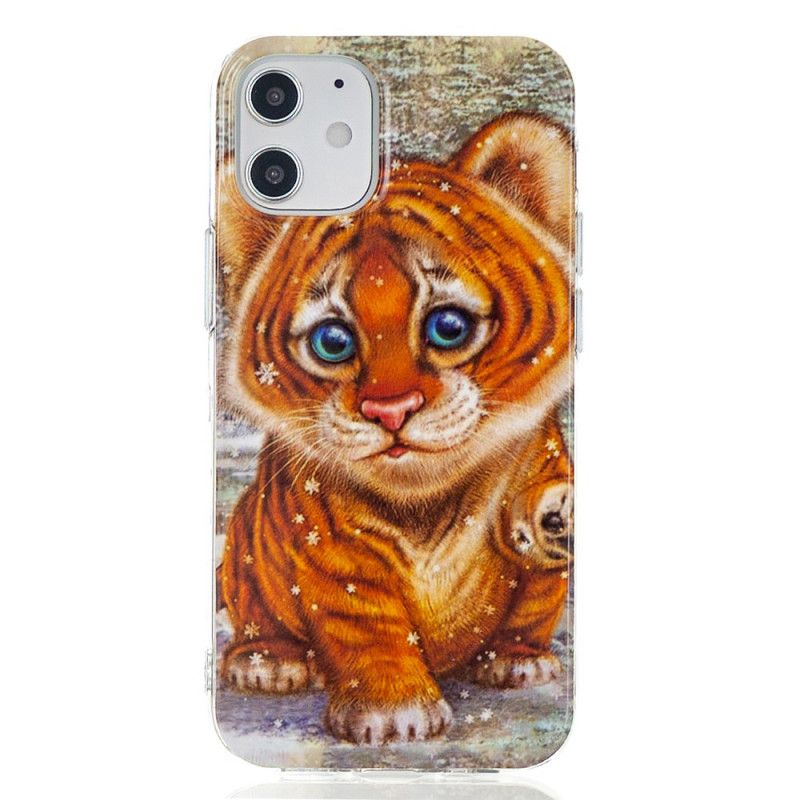 Deksel for iPhone 12 Mini Baby Tiger