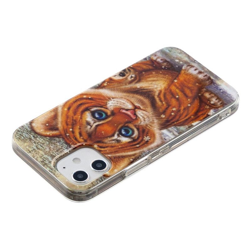 Deksel for iPhone 12 Mini Baby Tiger