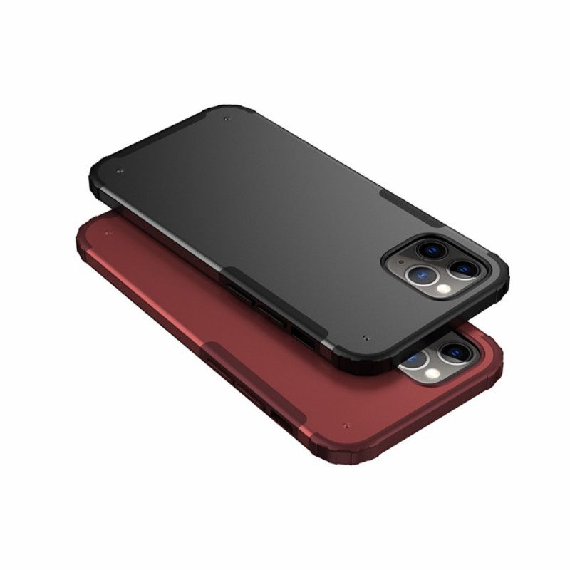 Deksel for iPhone 12 Mini Svart Matt Hybrid