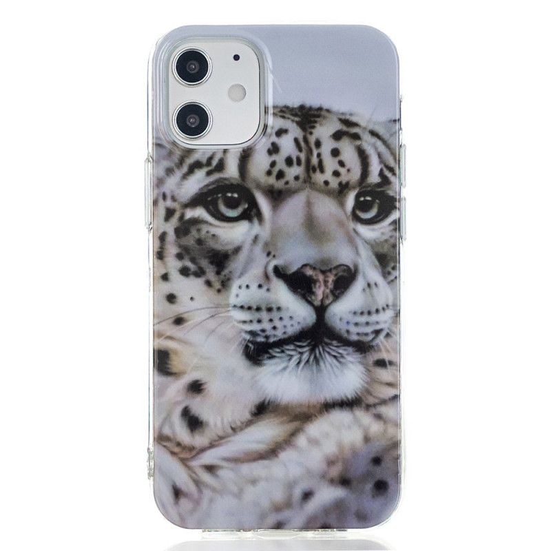 Deksel iPhone 12 Mini Kongelig Tiger