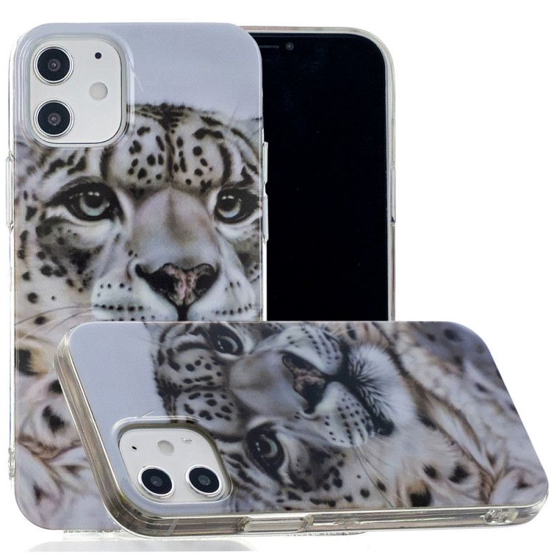 Deksel iPhone 12 Mini Kongelig Tiger