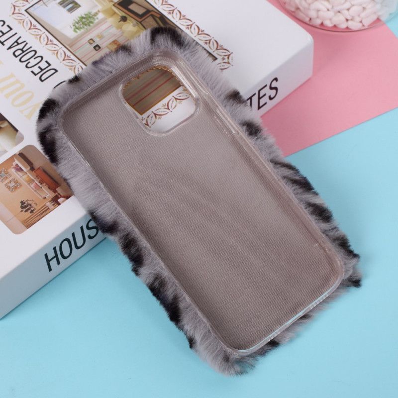 Deksel iPhone 12 Mini Svart Leopard Anti-fall