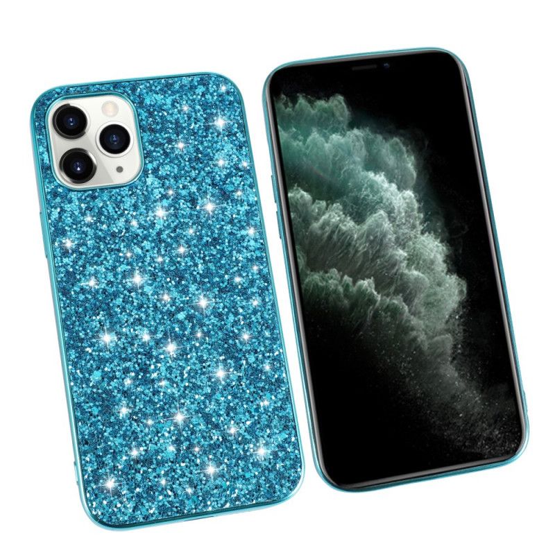 Deksel iPhone 12 Mini Svart Mobildeksel Premium Glitter