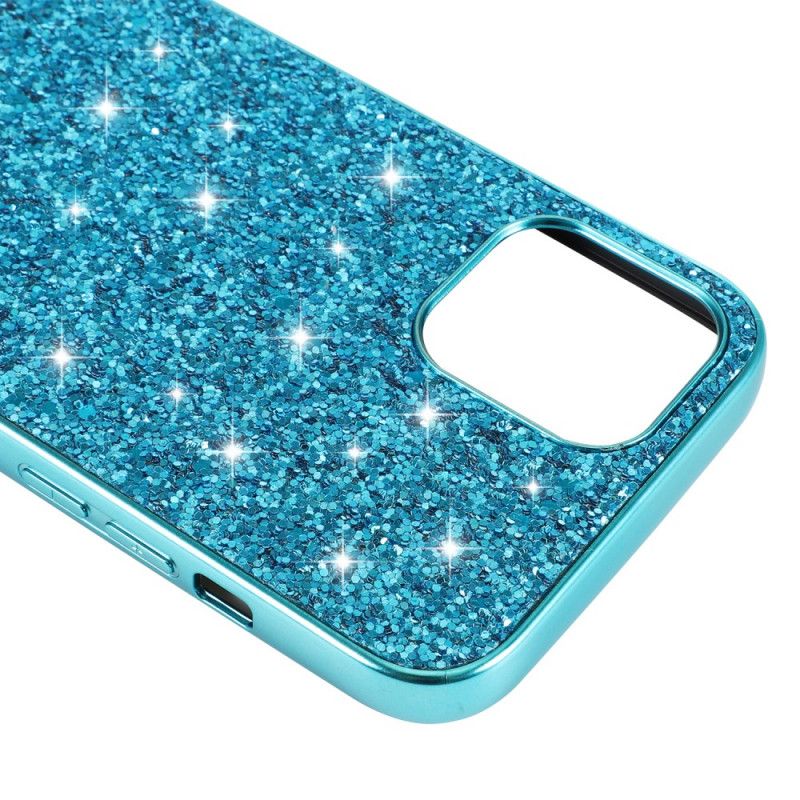 Deksel iPhone 12 Mini Svart Mobildeksel Premium Glitter