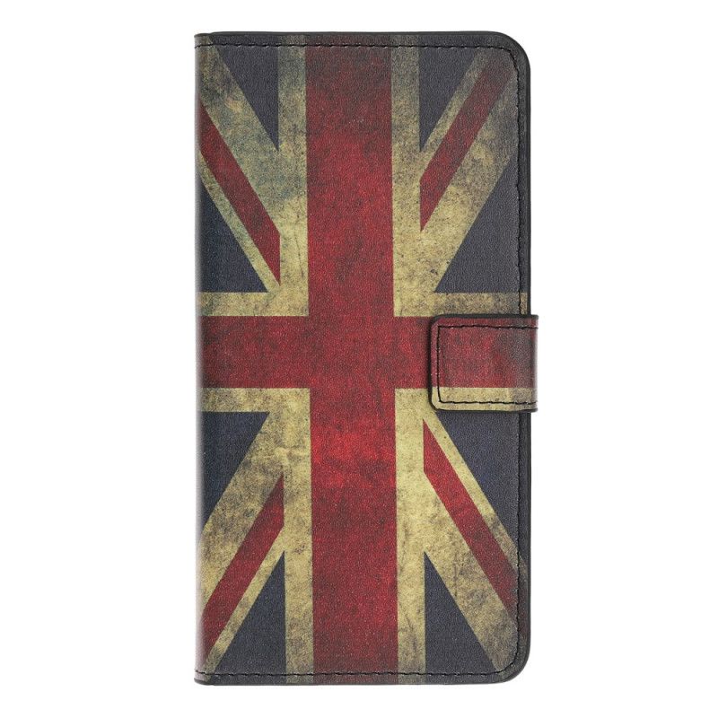 Folio Deksel for iPhone 12 Mini Englands Flagg