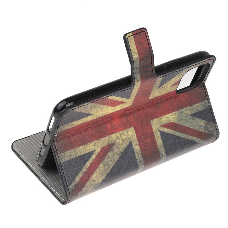 Folio Deksel for iPhone 12 Mini Englands Flagg