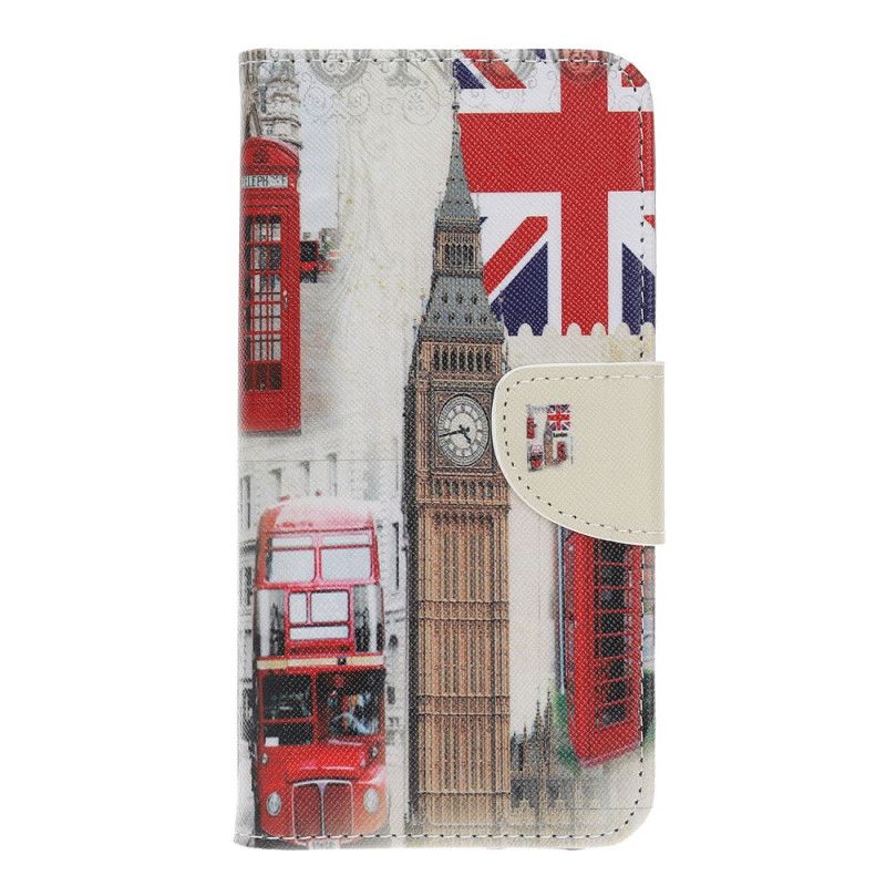 Folio Deksel for iPhone 12 Mini London-Livet