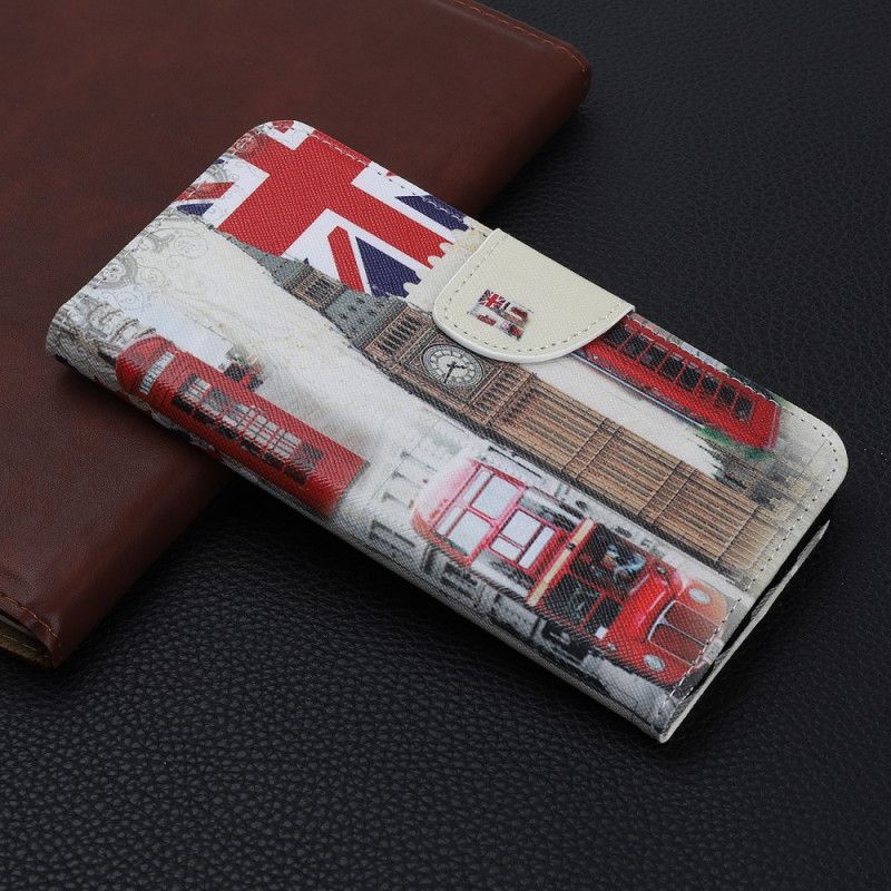 Folio Deksel for iPhone 12 Mini London-Livet