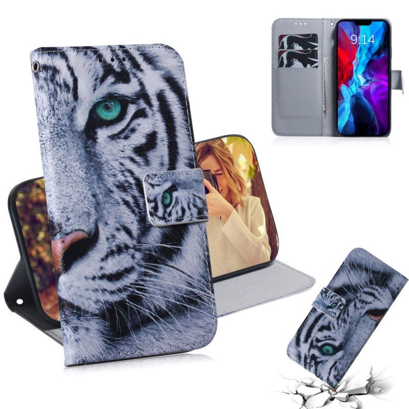 Folio Deksel for iPhone 12 Mini Tigeransikt