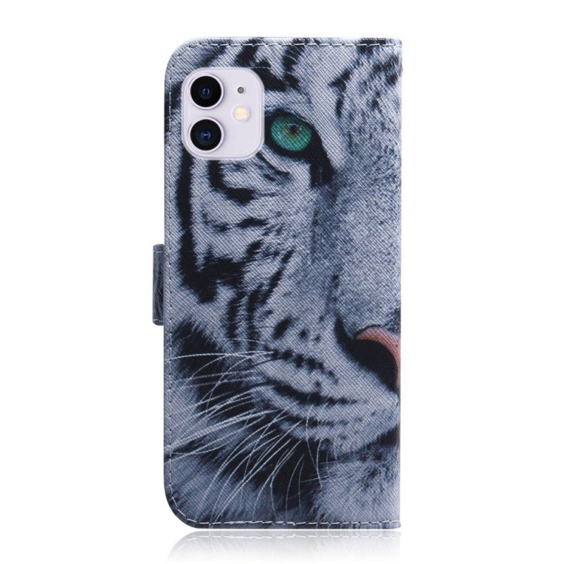 Folio Deksel for iPhone 12 Mini Tigeransikt