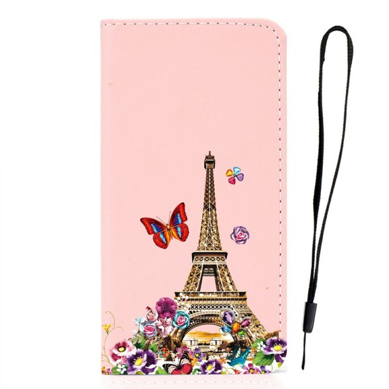 Folio Deksel iPhone 12 Mini Feirer Paris Anti-fall