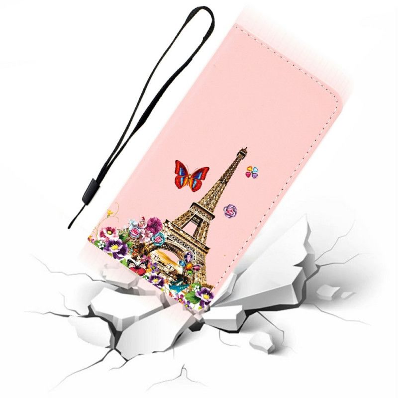 Folio Deksel iPhone 12 Mini Feirer Paris Anti-fall