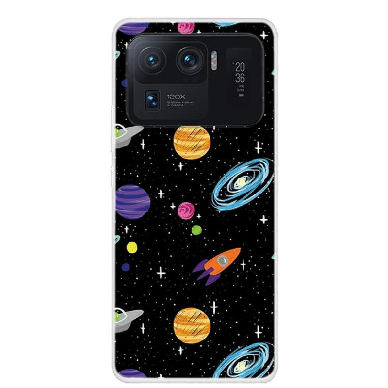 Deksel Til Xiaomi Mi 11 Ultra Planet Galaxy