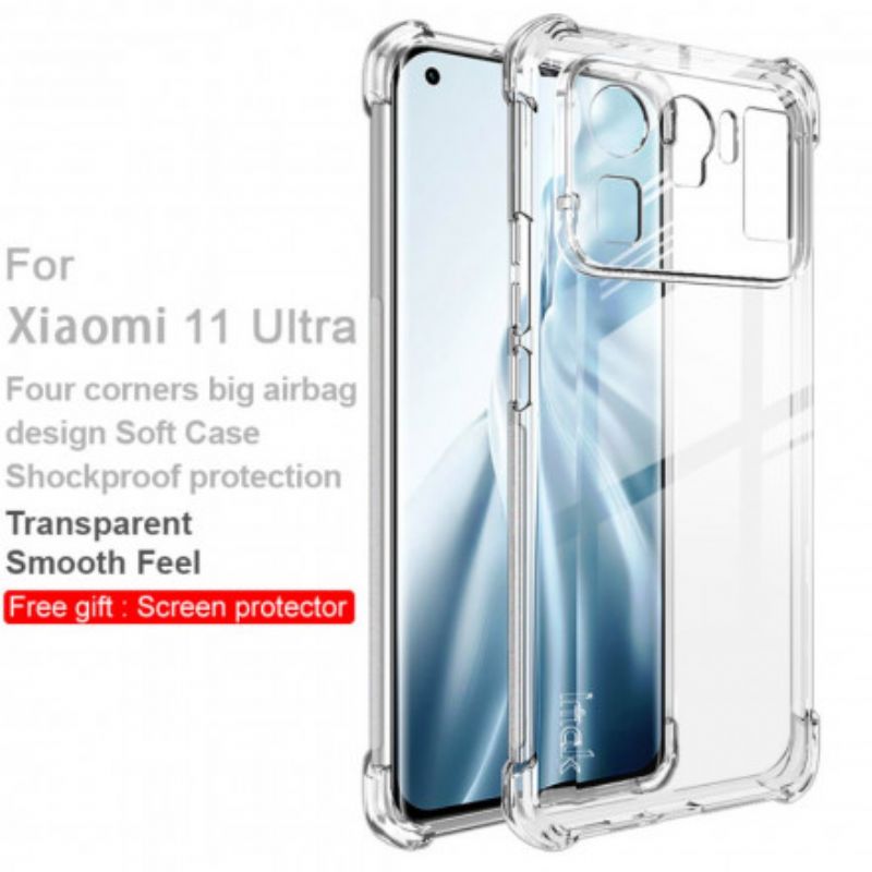 Deksel Xiaomi Mi 11 Ultra Transparent Silky Imak