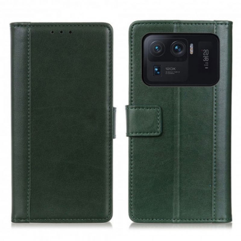 Folio Deksel Til Xiaomi Mi 11 Ultra Split Leather Style