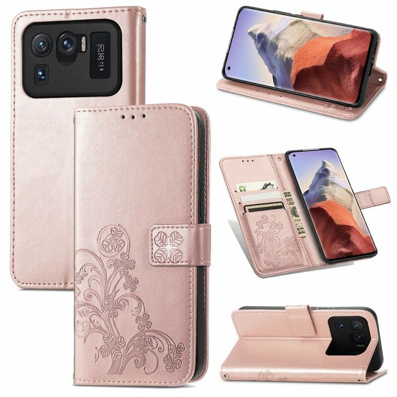 Folio Deksel Xiaomi Mi 11 Ultra Asiatiske Blomster