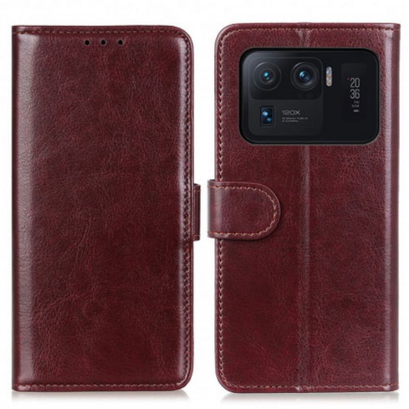 Folio Deksel Xiaomi Mi 11 Ultra Faux Leather Finesse