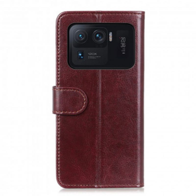 Folio Deksel Xiaomi Mi 11 Ultra Faux Leather Finesse