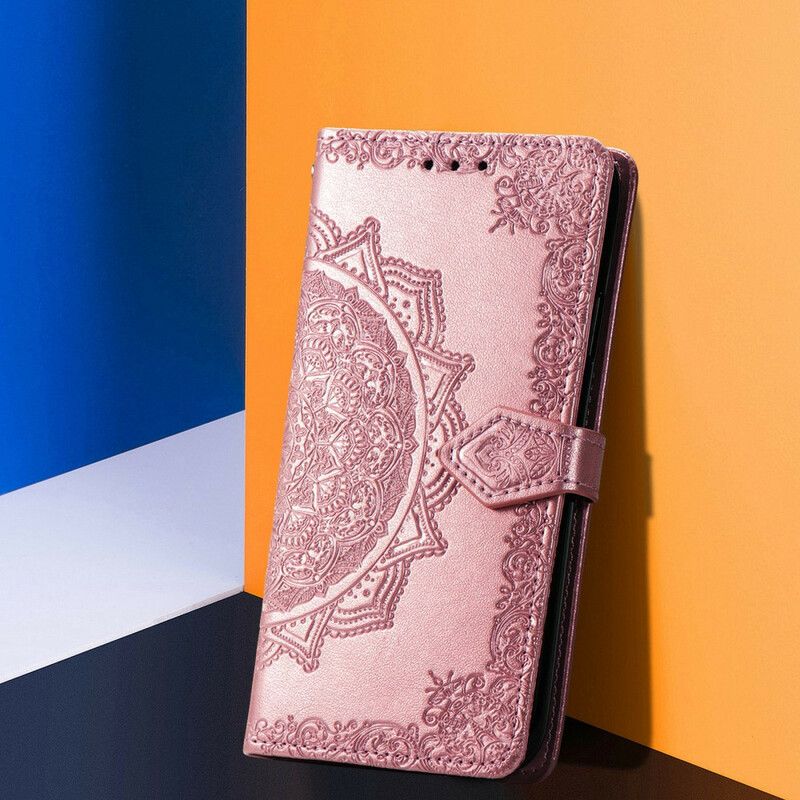 Lærdeksel Folio Deksel Xiaomi Mi 11 Ultra Mandala Middelalder