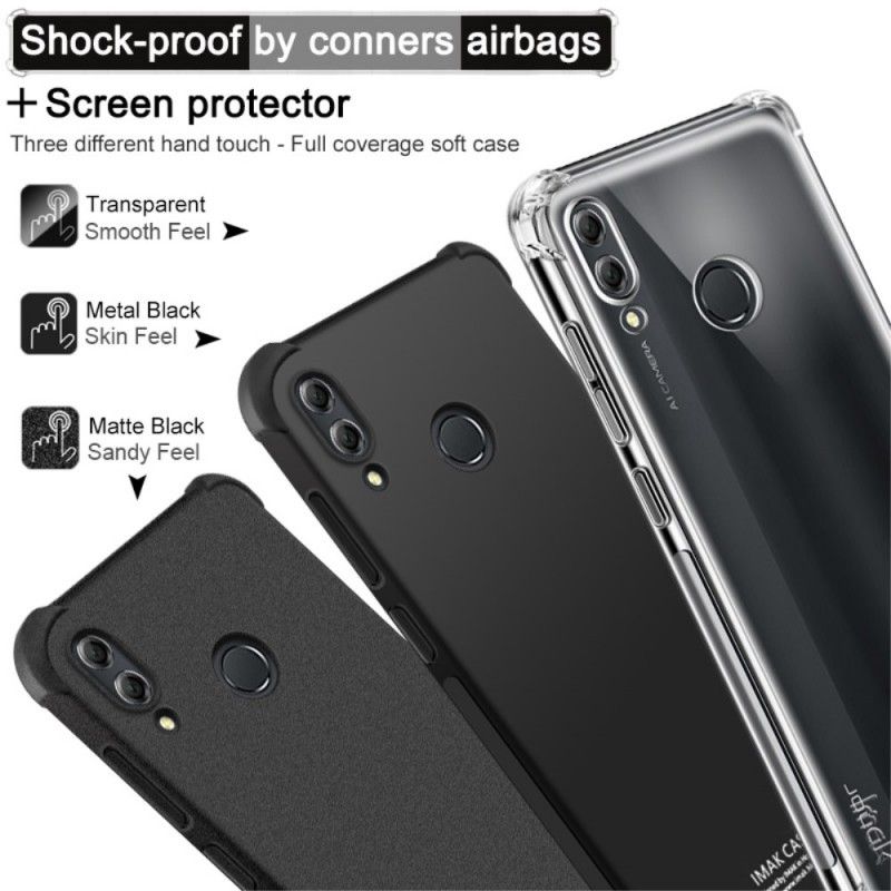 Deksel Honor 8X Svart Imak Hudfølelse