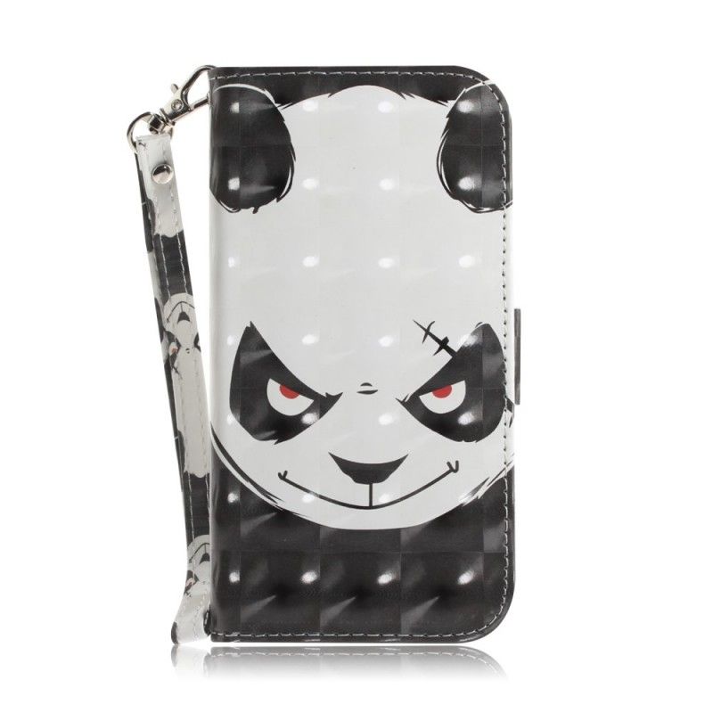 Folio Deksel Honor 8X Sint Panda Med Tanga